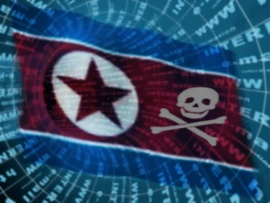 New North Korean flag -- cyber-pirate